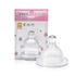 [I-BYEOL Friends] JuJu nipple, 2pcs, M (3~6 month)_ Air valve System, Anti Colic, FDA approved, BPA FREE _ Made in KOREA